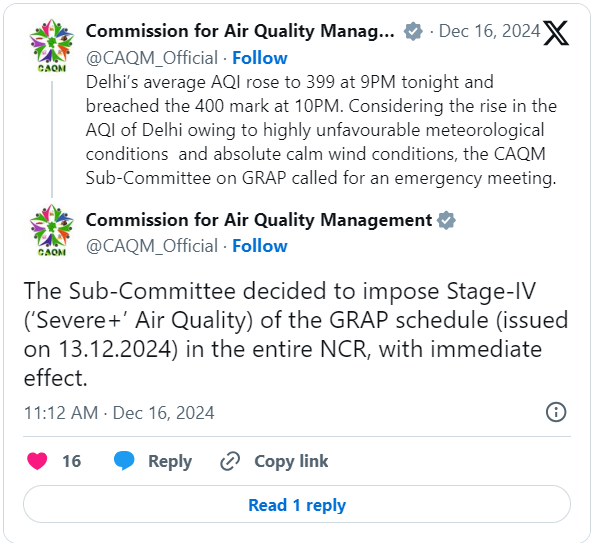 A screenshot of a social media postDescription automatically generated